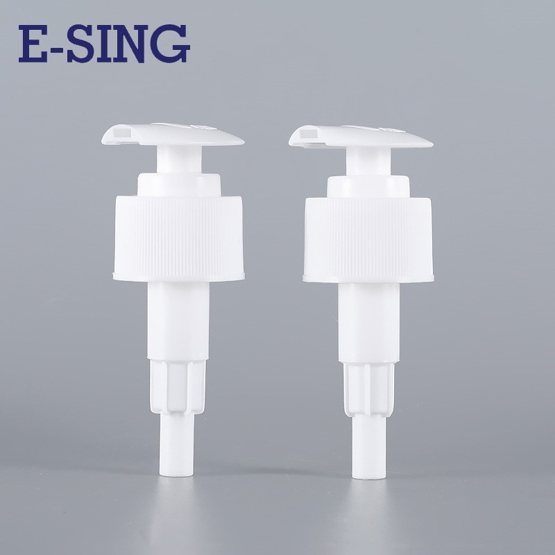 PP塑料乳液按压式泵头 身体乳护肤品沐浴露洗护泵头