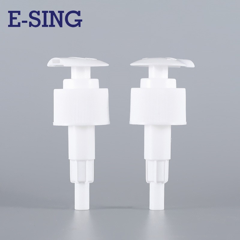 PP塑料乳液按压式泵头 身体乳护肤品沐浴露洗护泵头图2