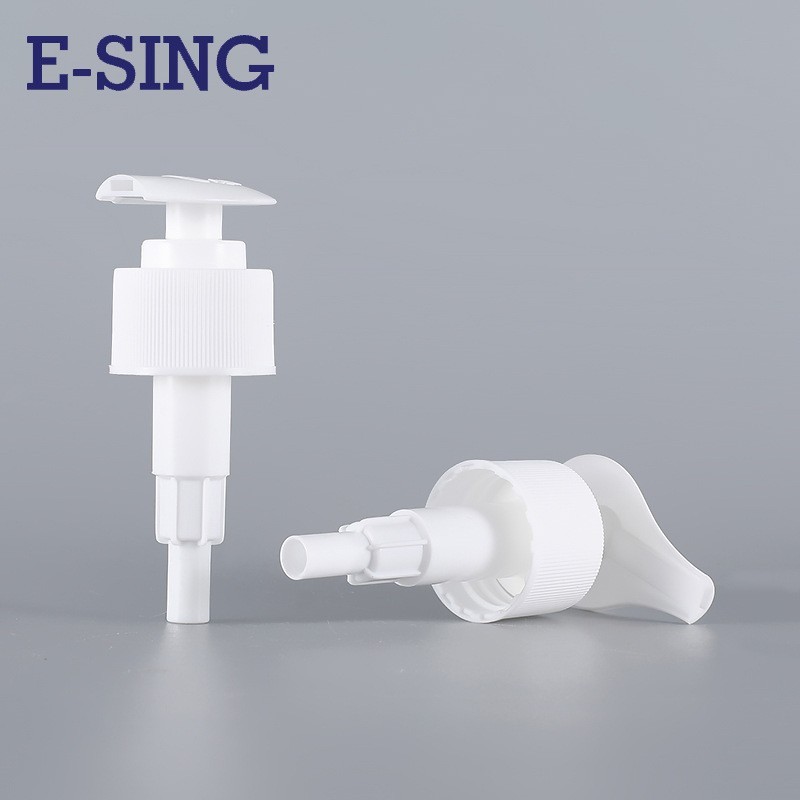 PP塑料乳液按压式泵头 身体乳护肤品沐浴露洗护泵头图4