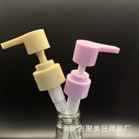 24牙 28牙糖果色螺纹泵 24/41028/410按压泵头 乳液泵 洗手液泵