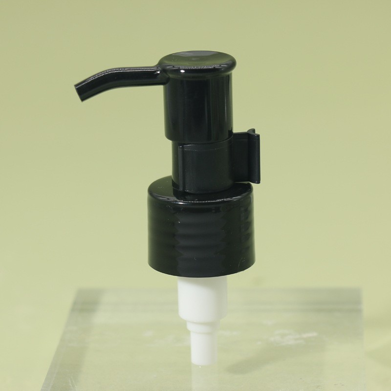 24/28牙卸妆油泵外置护肤乳液泵按压泵卡扣夹子泵塑料