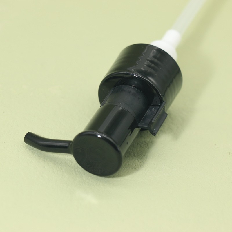 24/28牙卸妆油泵外置护肤乳液泵按压泵卡扣夹子泵塑料图2