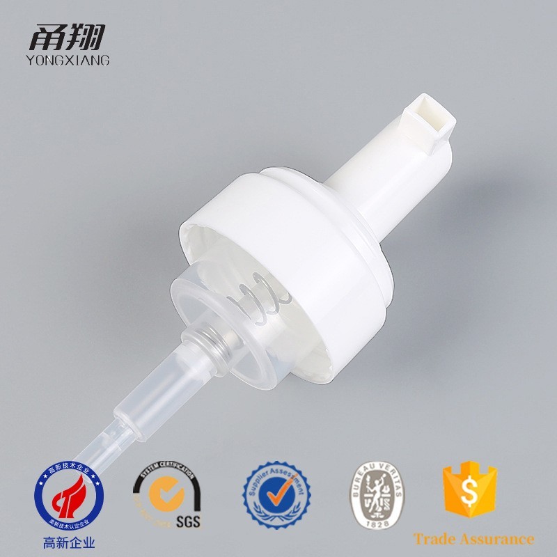 42牙泡沫泵外置泵芯厂家OEM洁面慕斯泵 按压式洗手液起泡泵图2