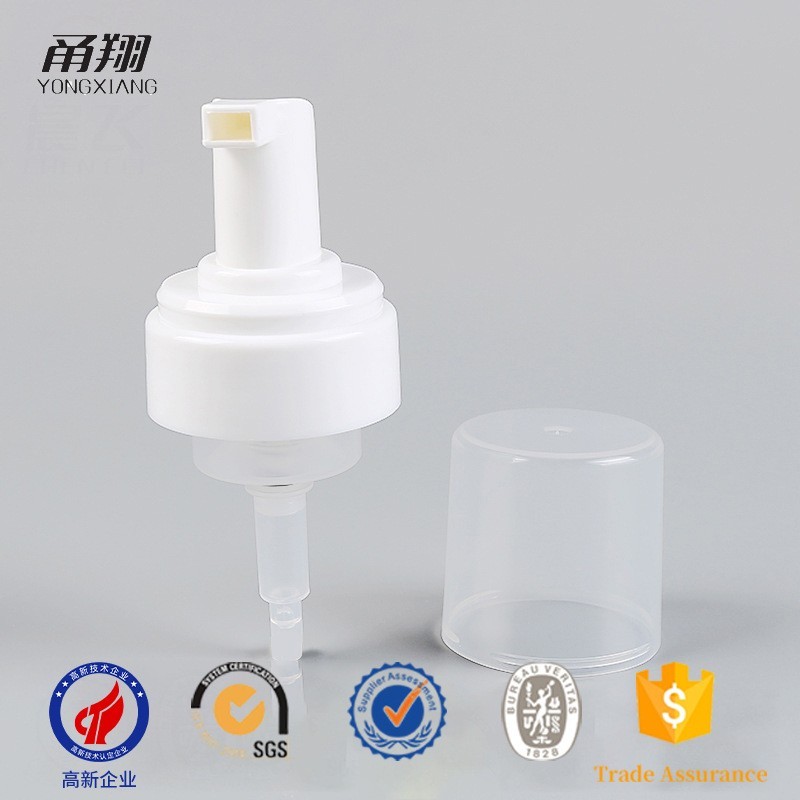 42牙泡沫泵外置泵芯厂家OEM洁面慕斯泵 按压式洗手液起泡泵图4
