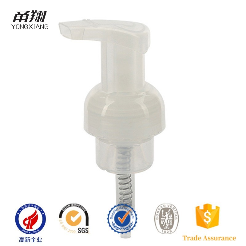 护肤品包装 Φ40mm沐浴露打泡泵头 洗面奶洁面慕斯洗手液泡沫泵