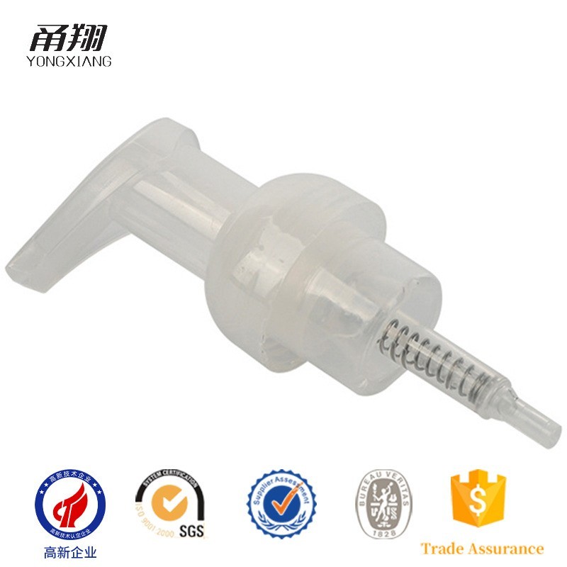 护肤品包装 Φ40mm沐浴露打泡泵头 洗面奶洁面慕斯洗手液泡沫泵图3