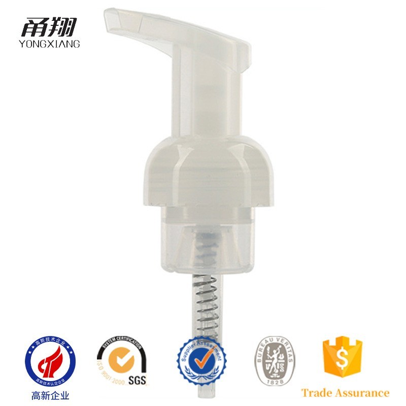 护肤品包装 Φ40mm沐浴露打泡泵头 洗面奶洁面慕斯洗手液泡沫泵图4