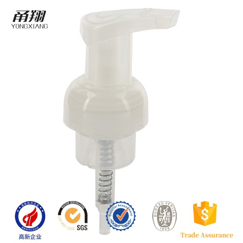护肤品包装 Φ40mm沐浴露打泡泵头 洗面奶洁面慕斯洗手液泡沫泵图2