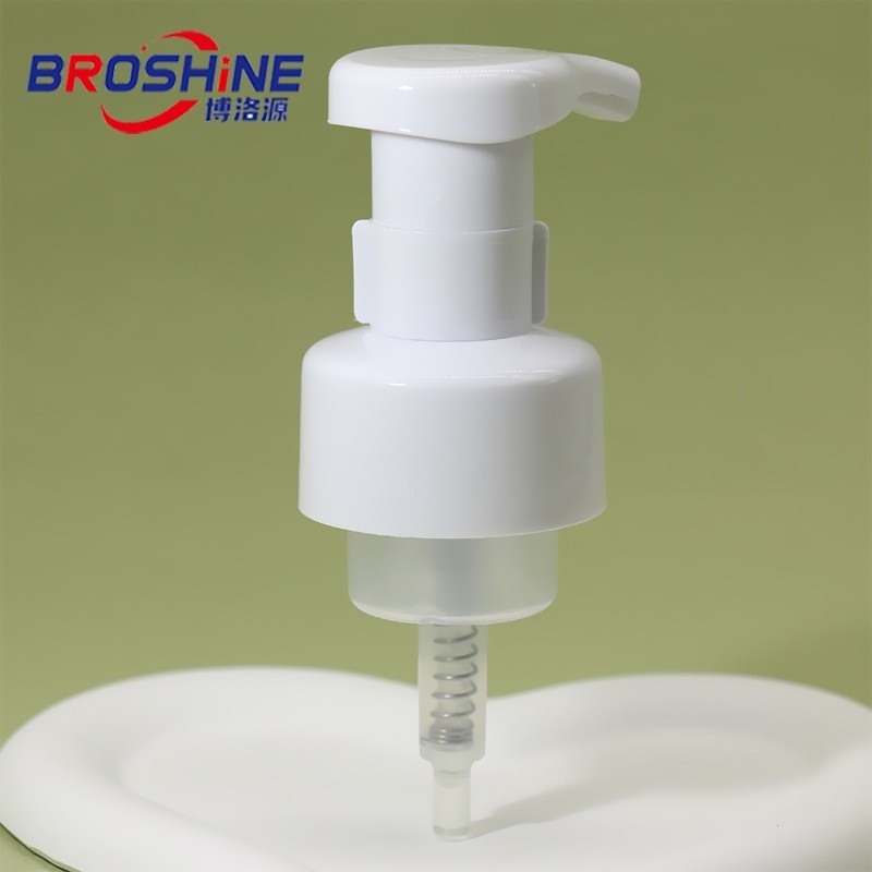 40/42 410按压式洗手液洗面奶慕斯起泡泵头 塑料泡沫泵头图2