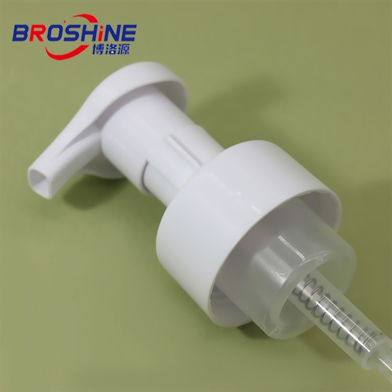 40/42 410按压式洗手液洗面奶慕斯起泡泵头 塑料泡沫泵头图4