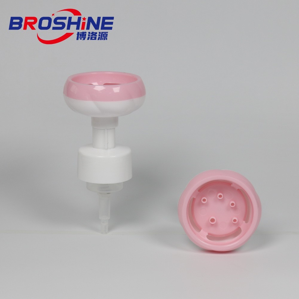 源头厂家42牙花瓣型猫爪泡沫泵 洁面慕斯花型泵 按压泡沫泵头图3