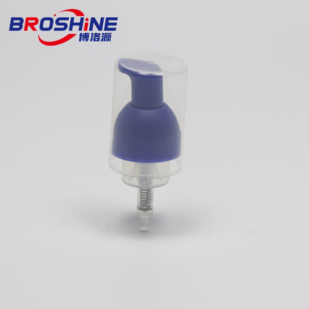 8牙全罩泡沫泵 洁面慕斯泵 洗面奶按压泵扁嘴洗面乳喷头图2