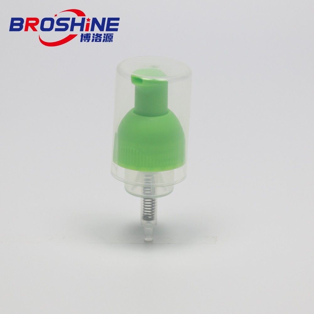 8牙全罩泡沫泵 洁面慕斯泵 洗面奶按压泵扁嘴洗面乳喷头图4