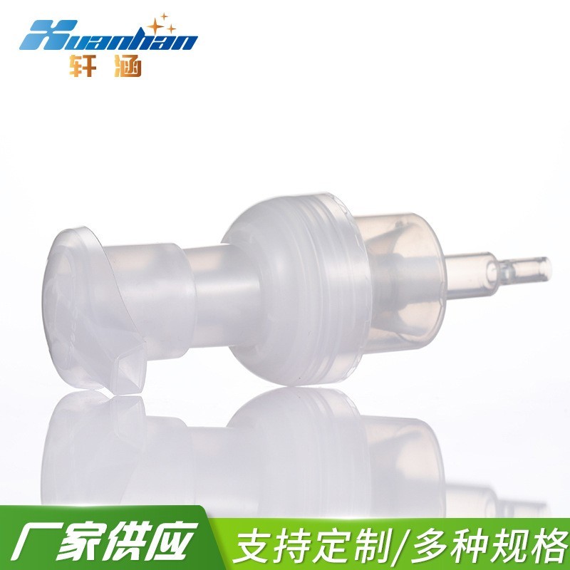 28 32 38 42/400透明泡沫泵 外置弹簧洗面奶起泡泵 慕斯泡沫泵图3