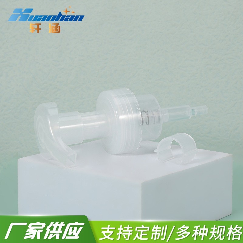40/400 42/410泡沫泵 pp化妆品乳液洗手液瓶泵头 卡扣泡沫泵图4