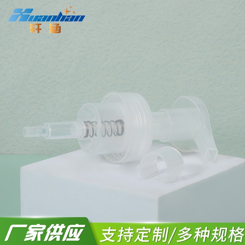 40/400 42/410泡沫泵 pp化妆品乳液洗手液瓶泵头 卡扣泡沫泵图2