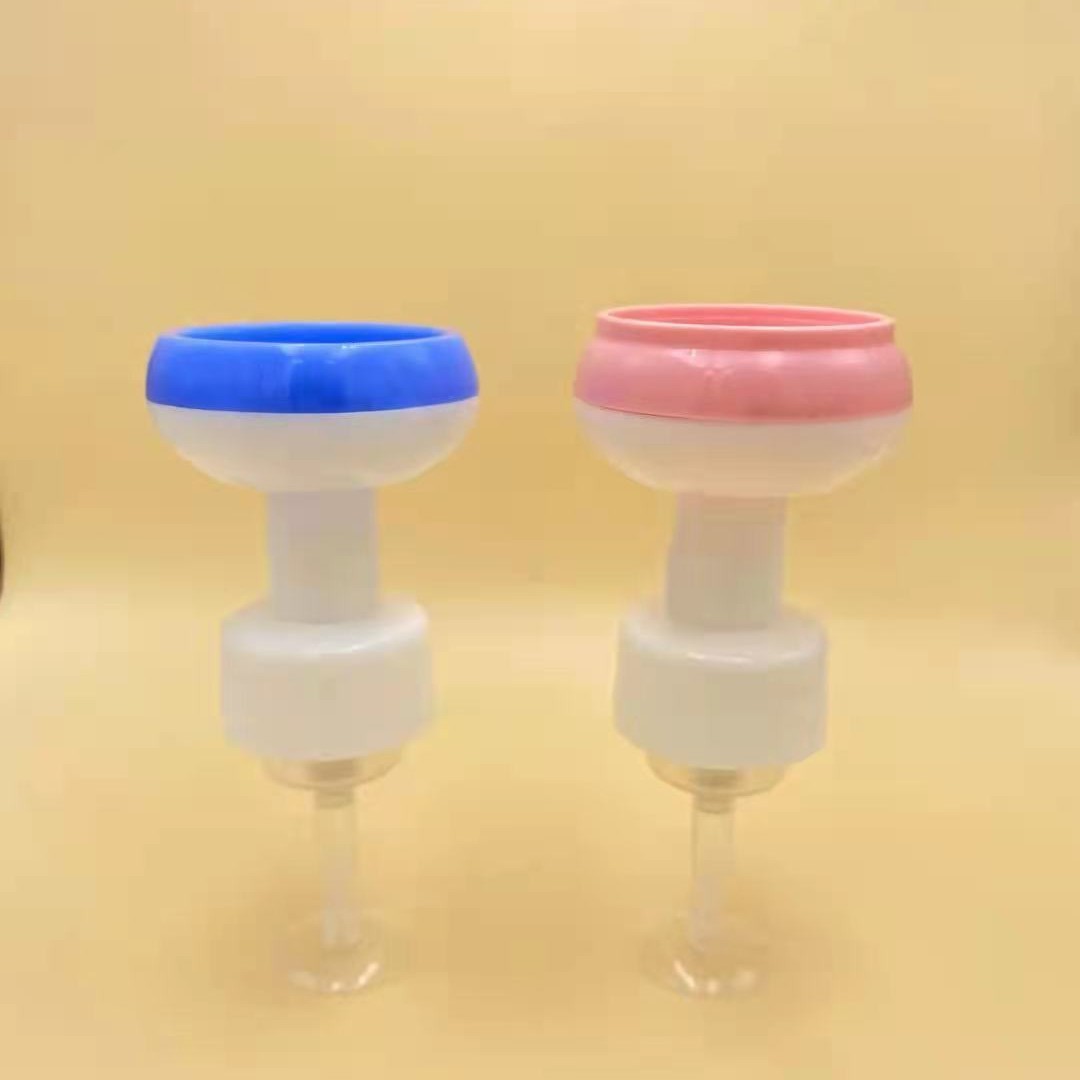 猫爪泡沫泵42牙 花型洁面慕斯泵 洗护用品泡沫泵塑料乳液起泡器图3