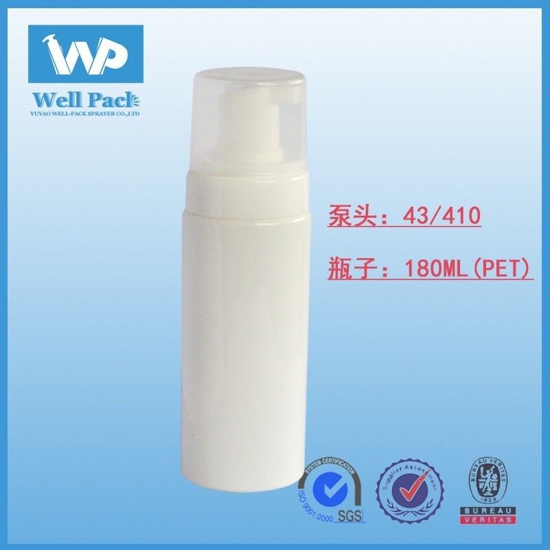 实力厂家 外置弹簧泡沫泵 43/400洗护用品泡沫泵慕斯刷子按压泵图4