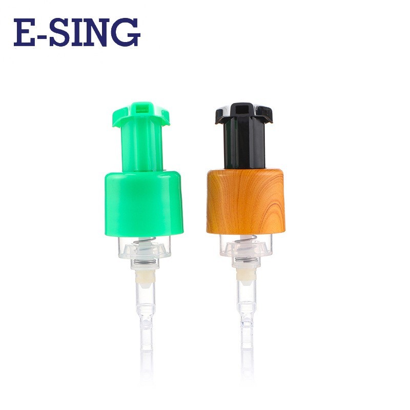 源头厂家28牙按压式泡沫泵头 洗护通用pp塑料洗手液洗面奶泡沫泵图2