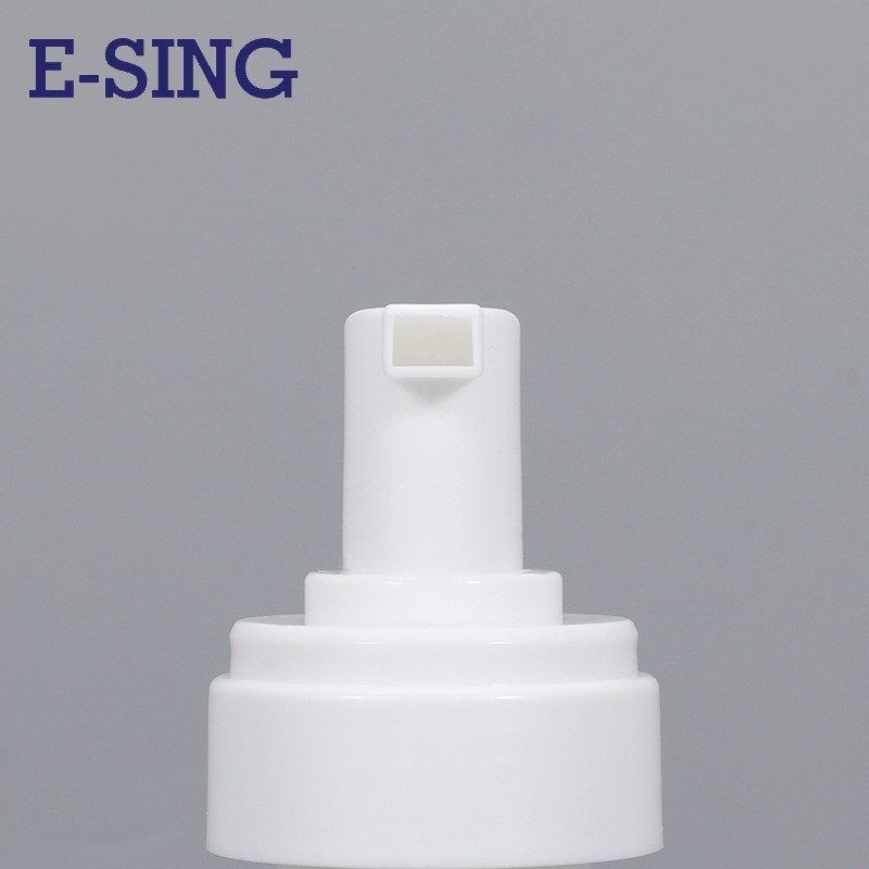 厂家新款毛刷泡沫泵 羽绒服小白鞋清洗泵头 白色泡沫泵带刷头图4