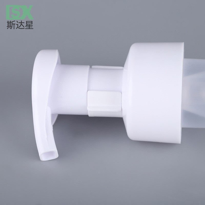 宁波厂家按压式泡沫泵 42牙洗面奶泡沫瓶喷头 分装瓶泡沫泵图4