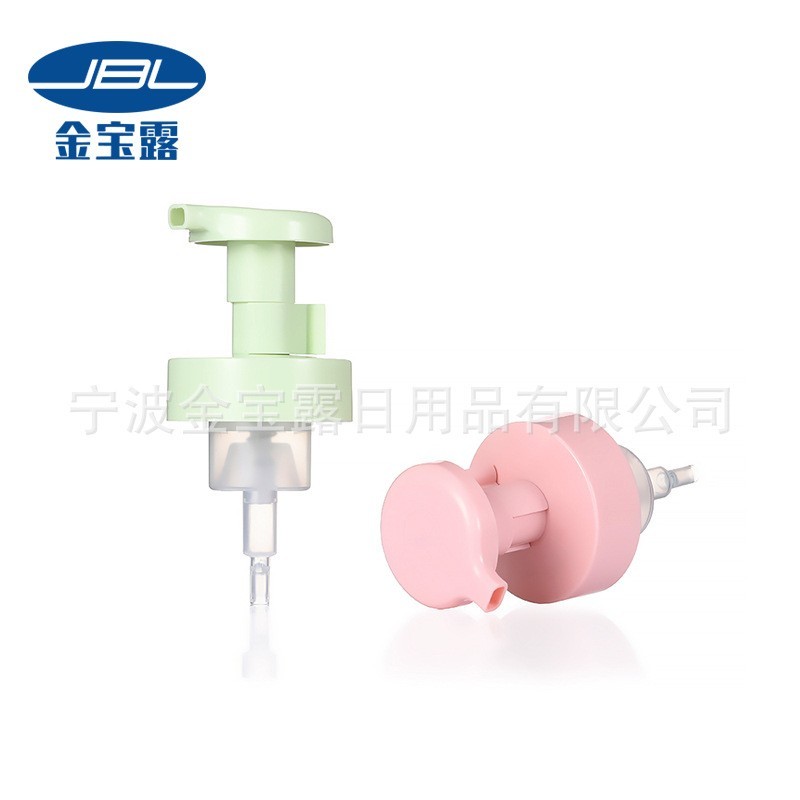 40牙泡沫泵按压式洗手液泡沫细腻洁面慕斯泵PP塑料双层泡沫泵图4