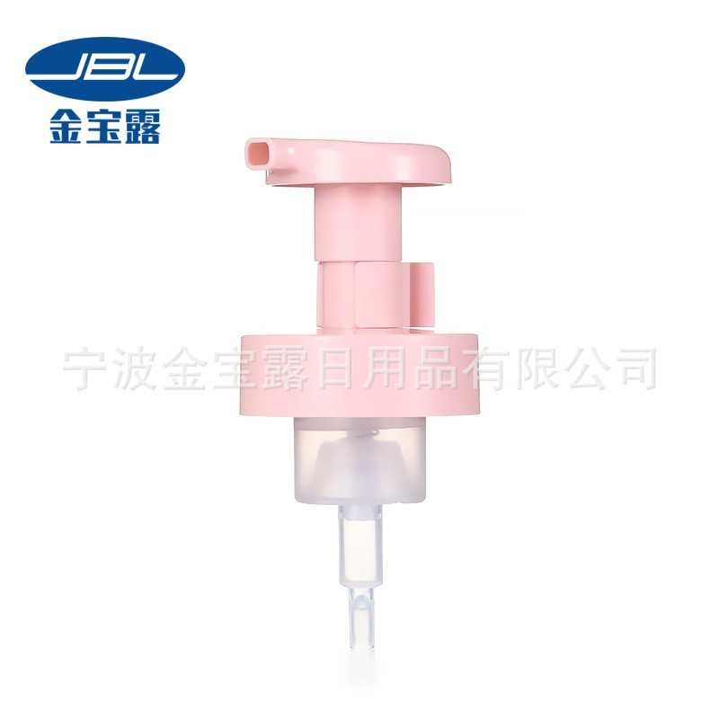 40牙泡沫泵按压式洗手液泡沫细腻洁面慕斯泵PP塑料双层泡沫泵图2