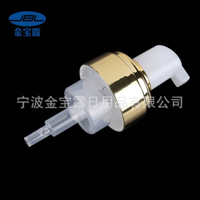 电镀按压泡沫泵 厂家定制洗手液瓶泡沫泵头 方口42牙泡图4