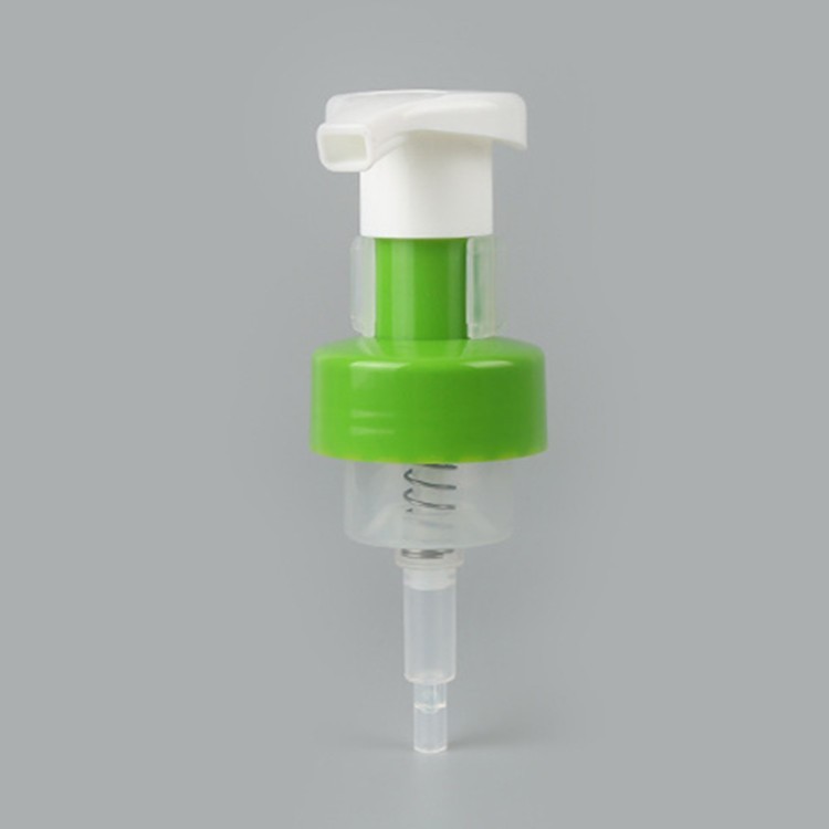 塑料42口泡沫泵 旅行套装压嘴泵头 卡扣慕斯泵