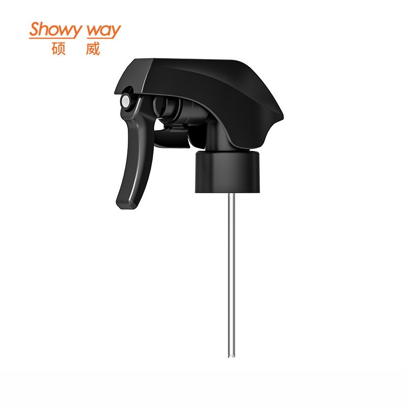 新款24/28牙外置花王枪高雾化喷雾塑料喷头喷雾瓶消毒细雾喷头图3