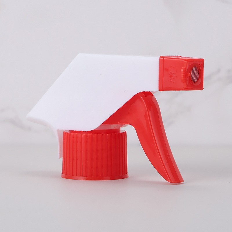 28/410泡沫方枪家用厨卫清洁消毒手扣式喷雾头PP可调节泡沫头图3