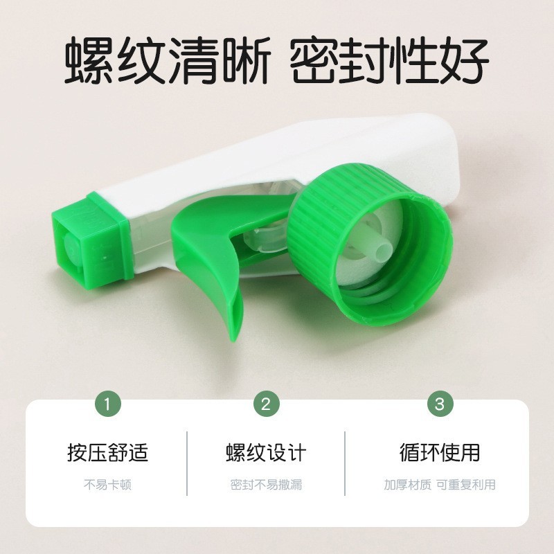 定制28牙塑料方枪手扣式喷雾方枪厨房除油烟浇花细雾清洁喷雾头图4