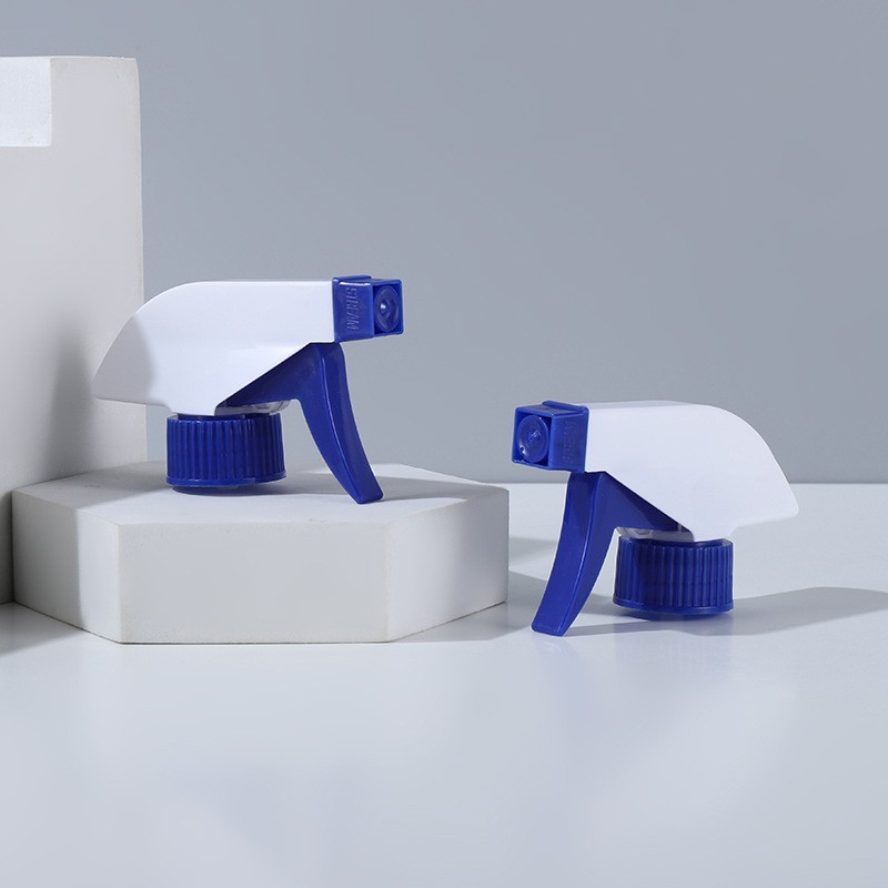 定制手扣式简易方枪 清洁剂消毒液雾化喷雾喷头 PP塑料方枪图3