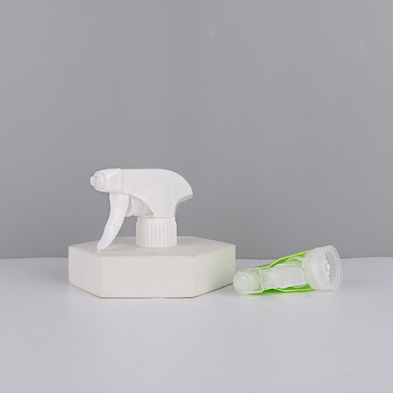 源头工厂定制螺纹按压式全塑清洁泡沫枪 手扣式方枪 双层壳泡沫枪图2