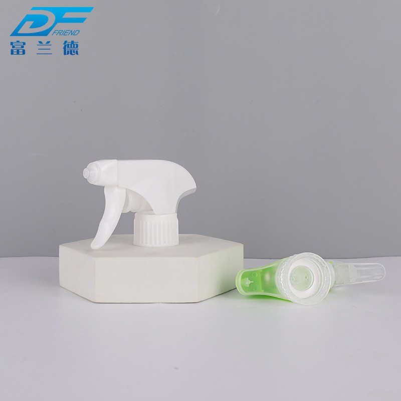 源头工厂定制螺纹按压式全塑清洁泡沫枪 手扣式方枪 双层壳泡沫枪图3