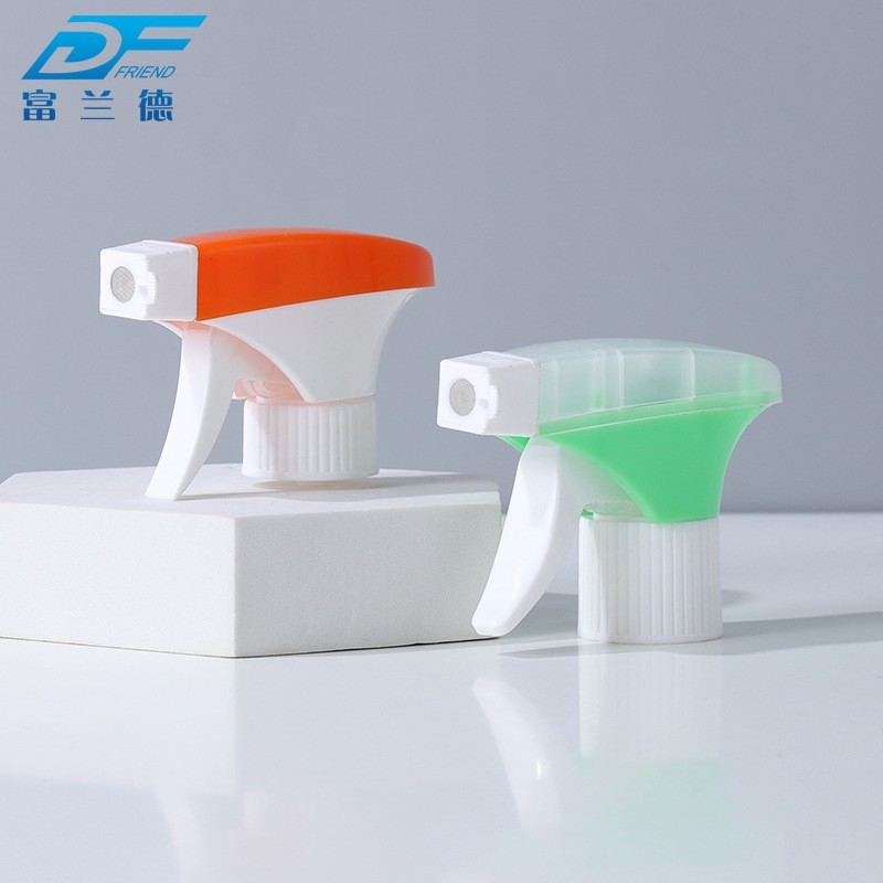 定制生产手扣式全塑泡沫方枪家用厨房油污喷雾头双层壳枪体图3