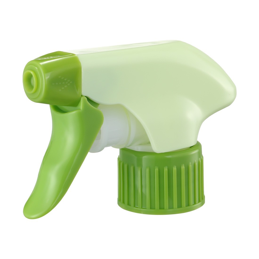 余姚工厂28牙全塑手扣式全塑料喷雾器平泵透明消毒液瓶喷头方枪图5