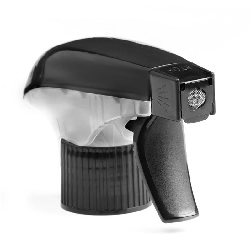 威猛油污净泡沫双罩斜泵真枪手扣喷头28牙400 415塑料方枪喷雾器图4