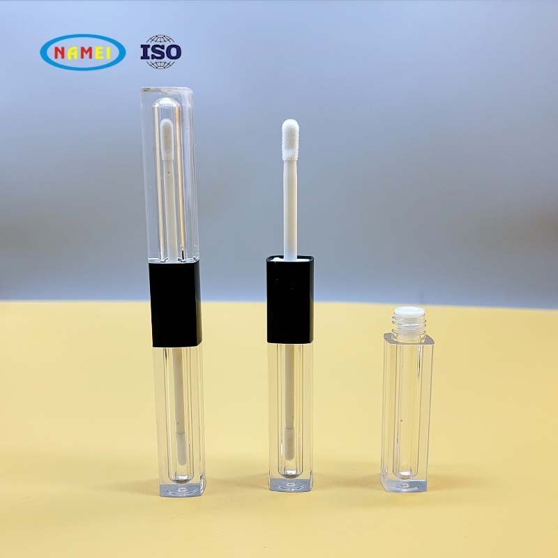 新款定制方形双头唇彩管 唇釉管口红管唇彩空管彩妆包材图4