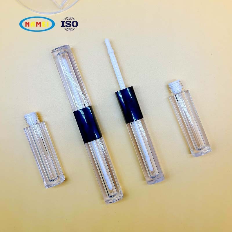新款定制方形双头唇彩管 唇釉管口红管唇彩空管彩妆包材图5