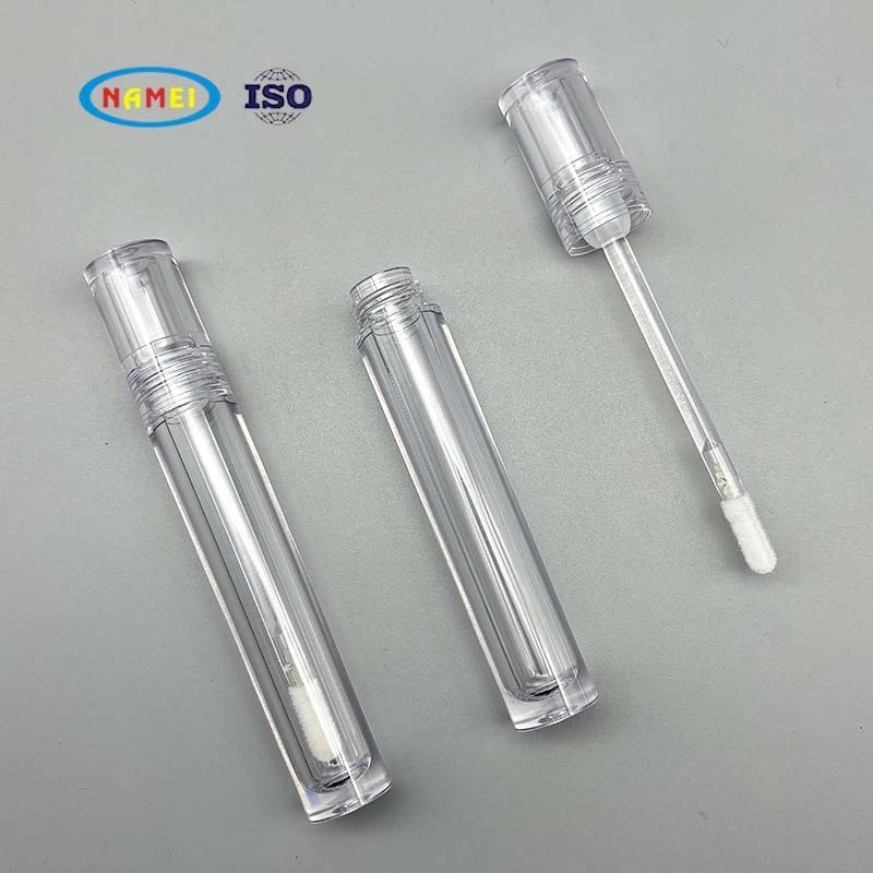 颜色定制厚壁透明塑料 唇彩管化妆品可电镀唇油唇釉包装空瓶图3