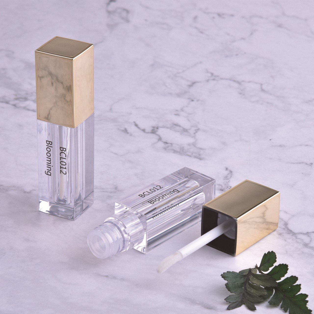 透明方形唇釉管口红管唇彩空管化妆品管材厂家