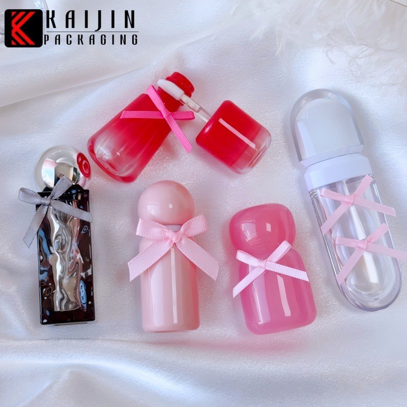 2.5ml3ml5ml8ml定制唇彩管分装瓶透明空瓶化妆品包装唇部空管