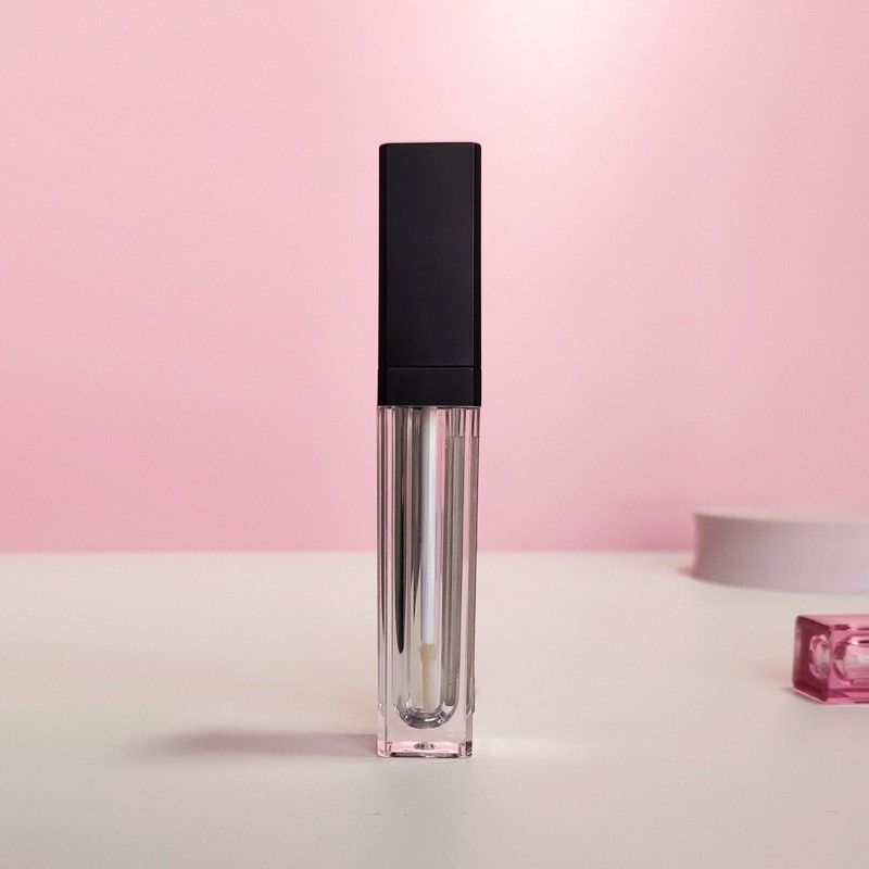粉色唇彩管带LED发光唇油保湿空管8.5ml透明瓶身彩妆包材唇彩图3