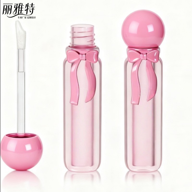 圆形唇蜜唇釉管4-6ml口红管空管化妆品包装Lip gloss tube