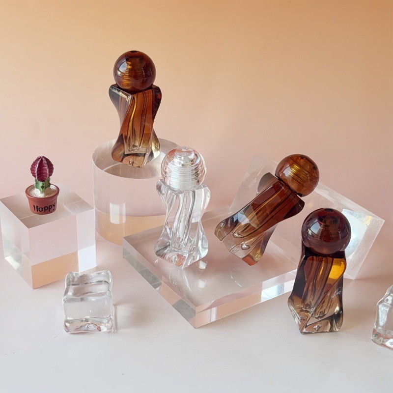 3ml旋转棕色唇彩管包材现货唇釉管遮瑕液瓶包材lip gloss tube