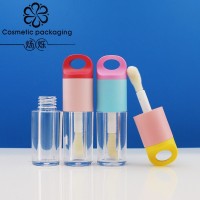可爱注塑色大刷头唇彩管空管多色唇釉管1.5ml化妆品包材