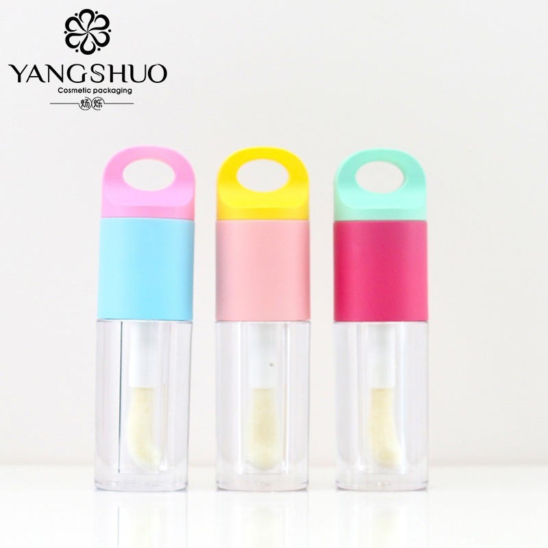 可爱注塑色大刷头唇彩管空管多色唇釉管1.5ml化妆品包材图3