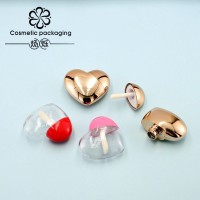 吹瓶可爱爱心唇釉空管唇彩管5ml唇油分装瓶化妆品包材