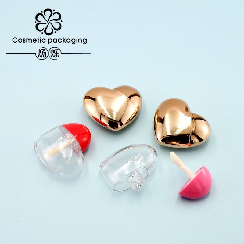 吹瓶可爱爱心唇釉空管唇彩管5ml唇油分装瓶化妆品包材图3